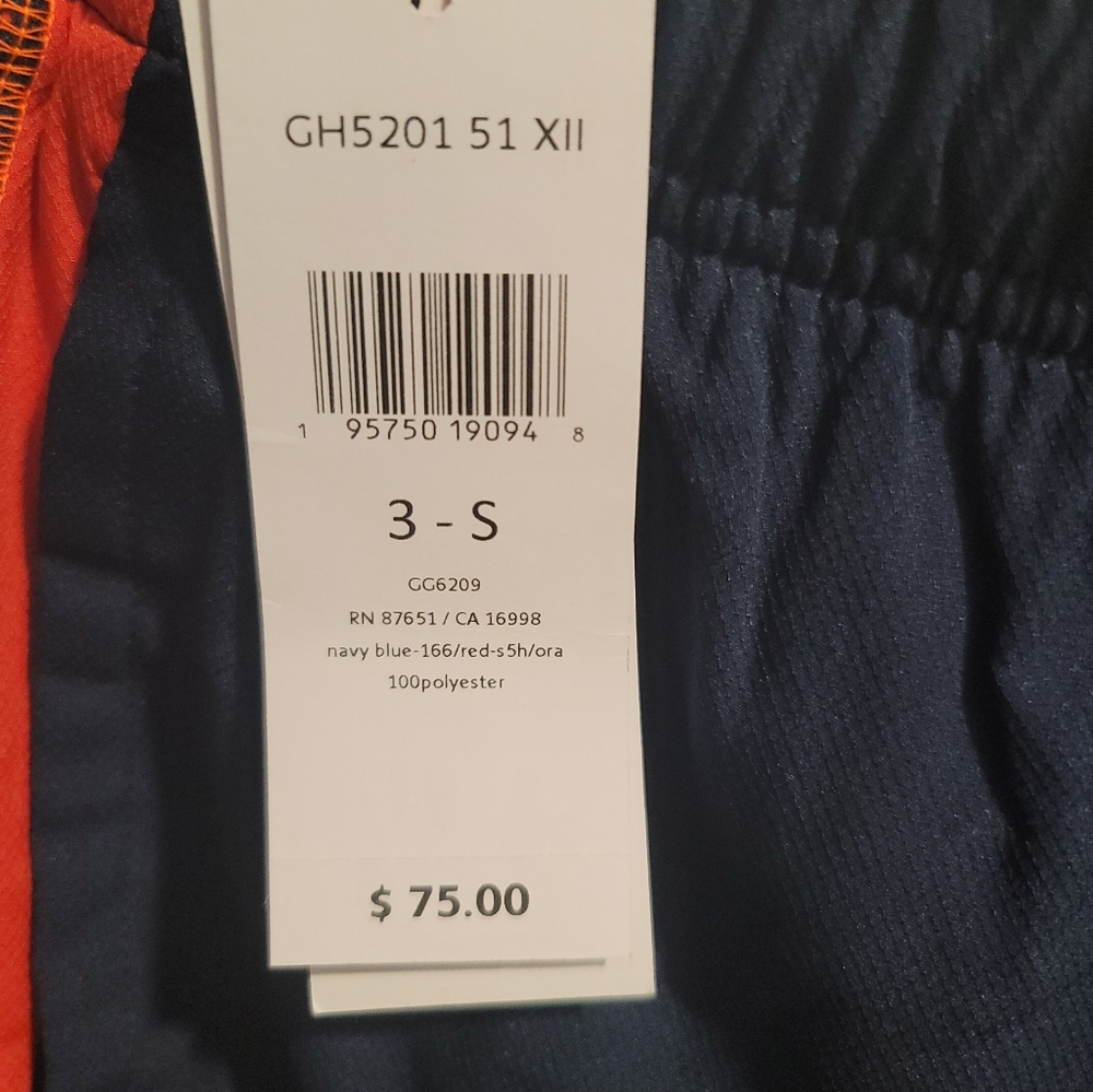 NWT Lacoste Navy Blue Athletic Shorts 3-S RN87651/ CA 16998 - Picture 3 of 3